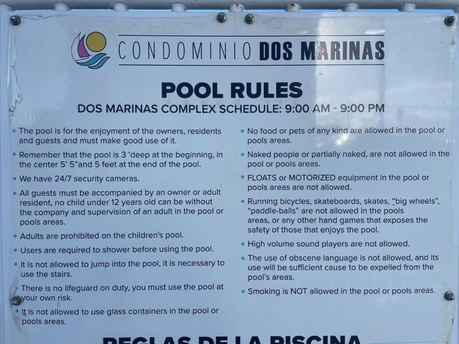 Ferienwohnung Ocean View 2 Bed 1 Bath 2 Parkings & Pool @ Dos Marinas Fajardo Exterior foto
