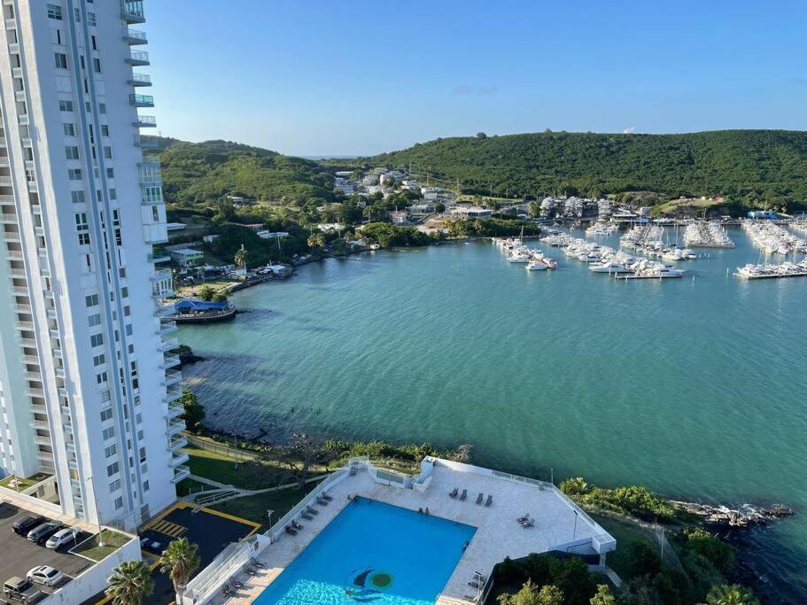 Ferienwohnung Ocean View 2 Bed 1 Bath 2 Parkings & Pool @ Dos Marinas Fajardo Exterior foto